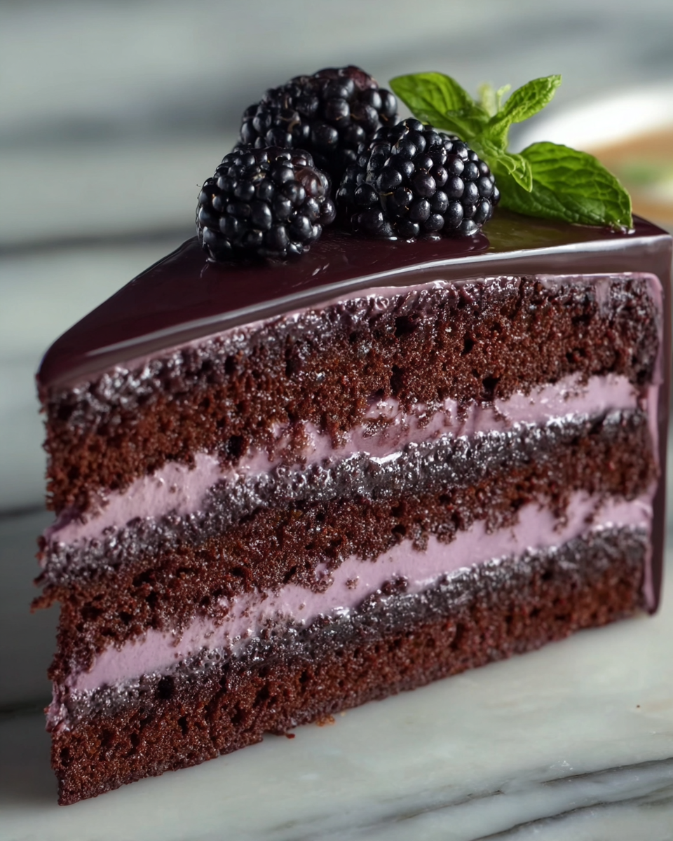 Dark Romance Cake Recipe - Recipe Image