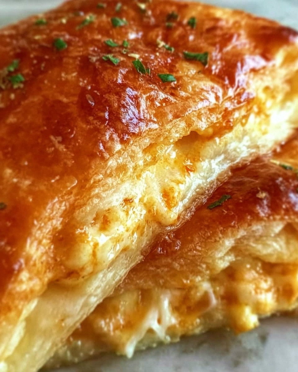 Buffalo Chicken Dip Croissant Sandwiches Recipe - Recipe Image