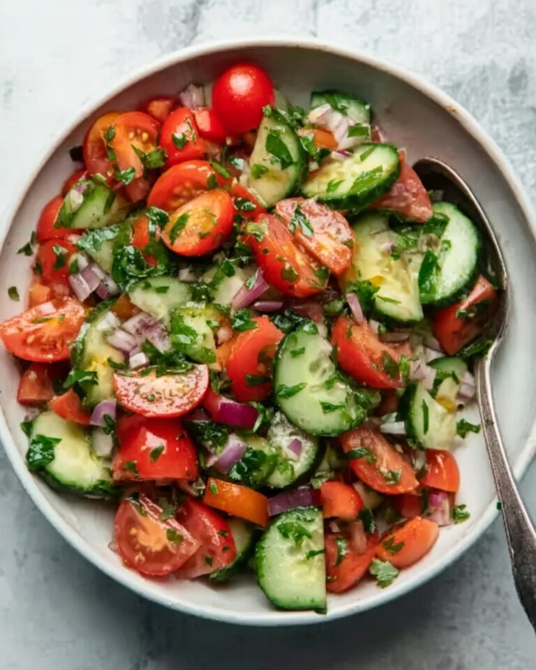 Shirazi Salad: A Fresh and Tangy Persian Delight Recipe
