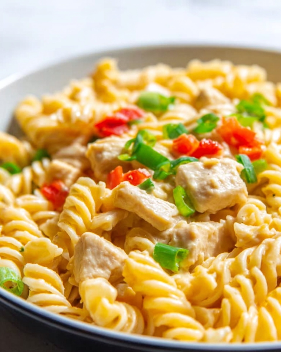 Creamy Chicken Fajita Pasta Recipe - Recipe Image