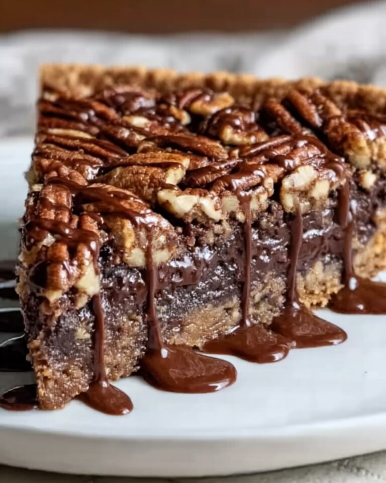 Decadent Brownie Pecan Pie Recipe