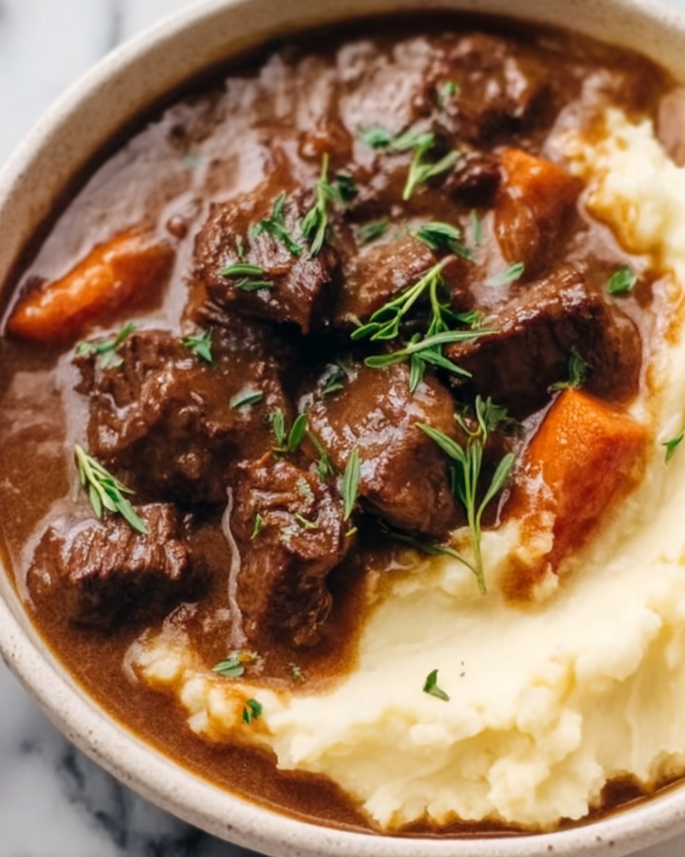 Crock Pot Beef Tips and Gravy Recipe - Recipe Image