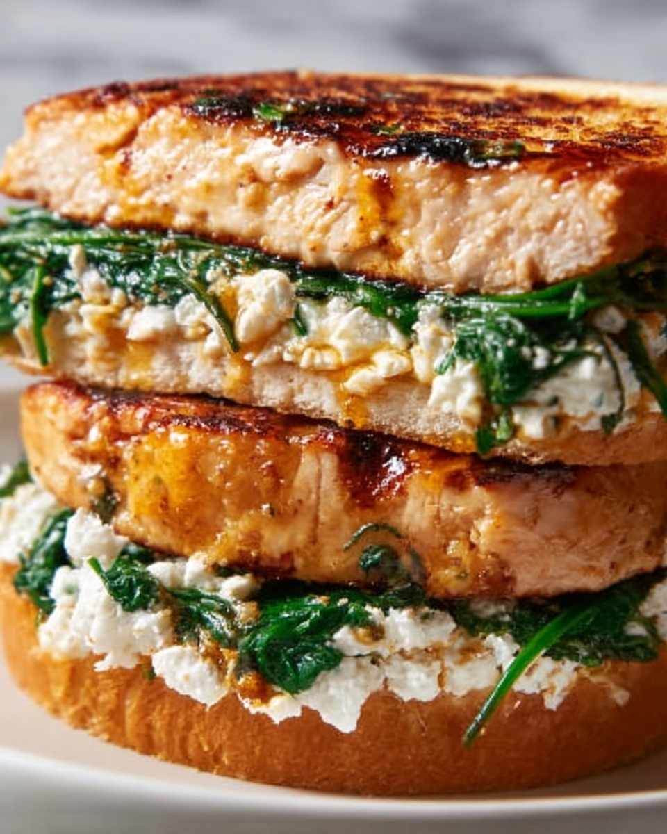 Spinach Feta Salmon Burgers Recipe - Recipe Image