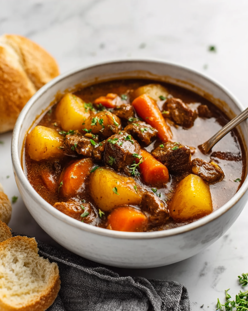 Slow Cooker Beef Stew Recipe - Recipe Image