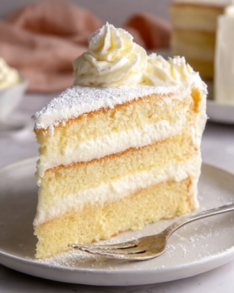 Vanilla Custard Cake Recipe