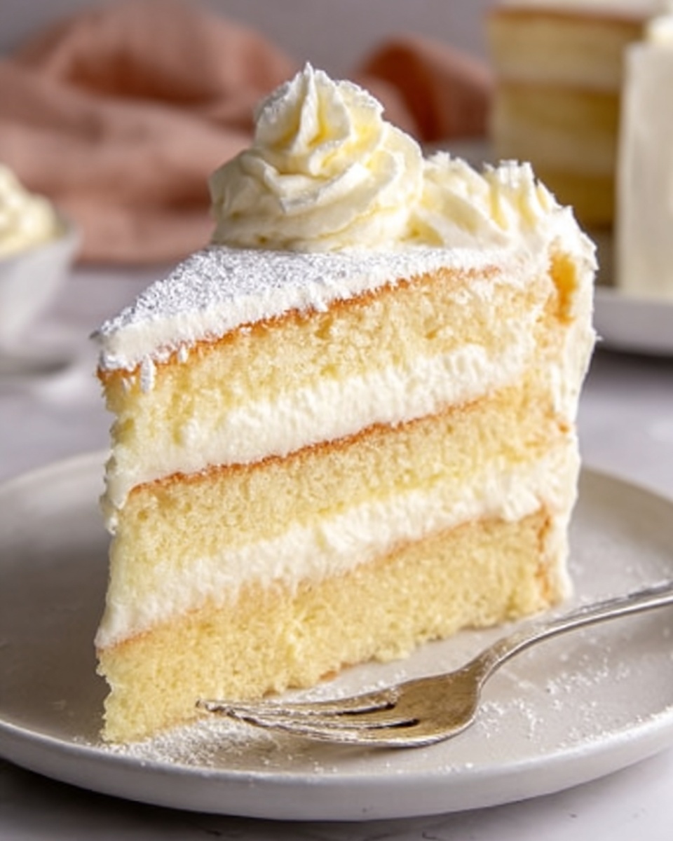 Vanilla Custard Cake Recipe - Recipe Image