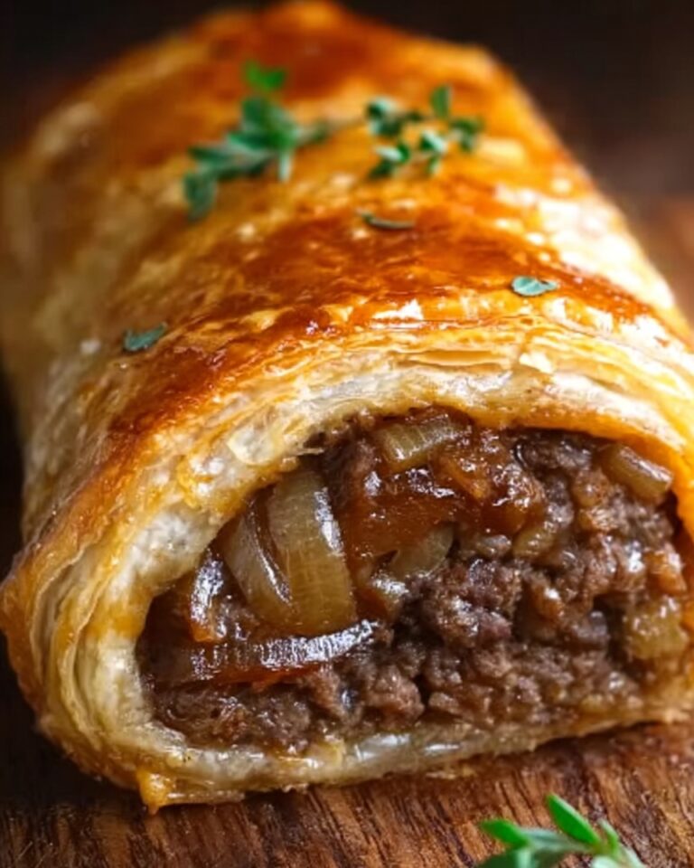 French Onion Beef Roll-Ups Recipe