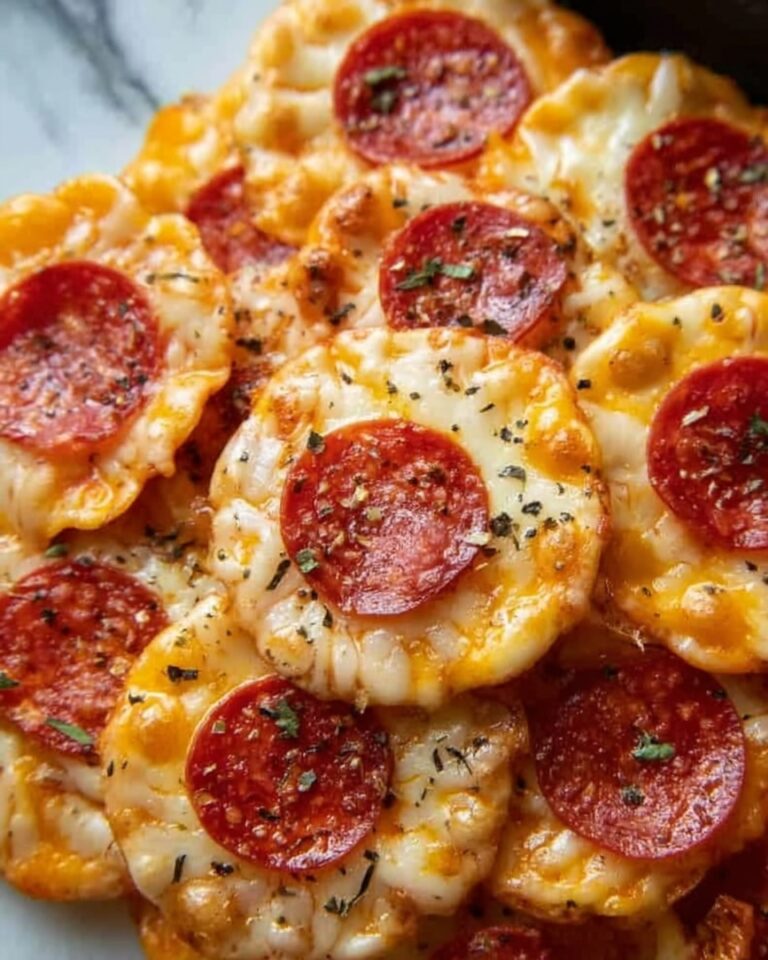 Pepperoni and Cheese Crisps Recipe