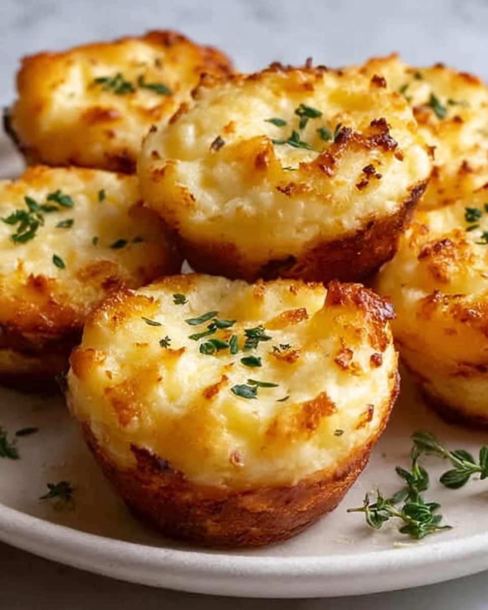 Cheesy Mashed Potato Puffs Recipe - Recipe Image
