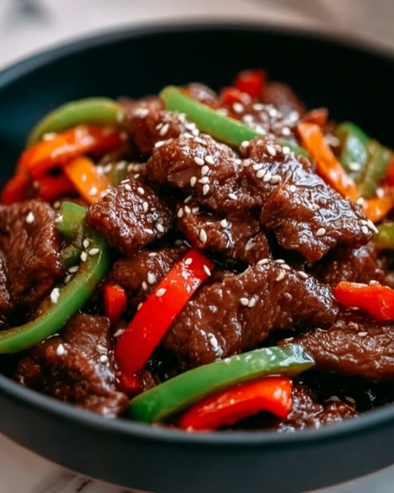 Pepper Steak in a Crock Pot Recipe