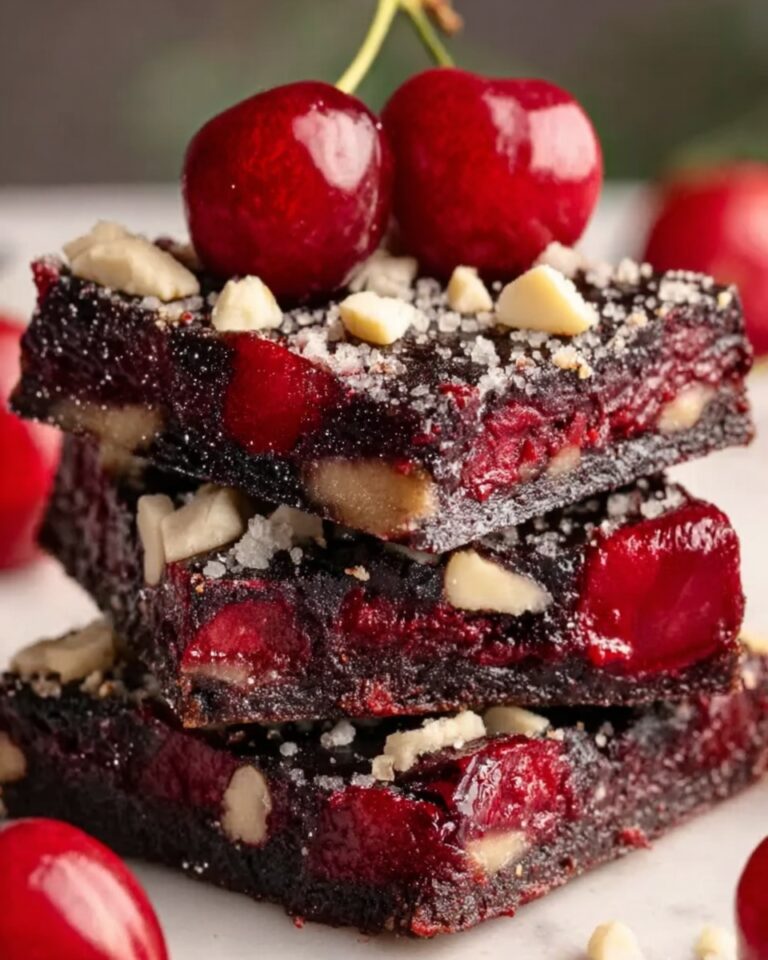 Christmas Cherry Bars Recipe