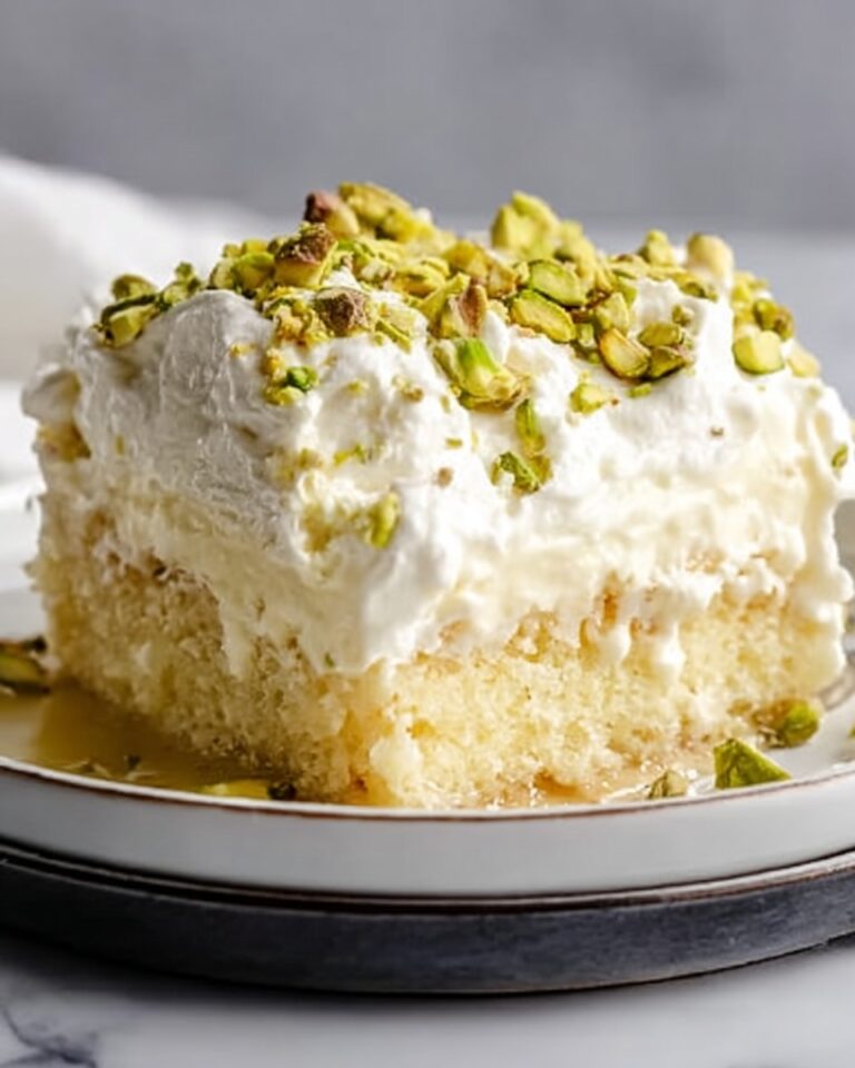 Vegan Pistachio Tres Leches (3 Milk Cake) Recipe