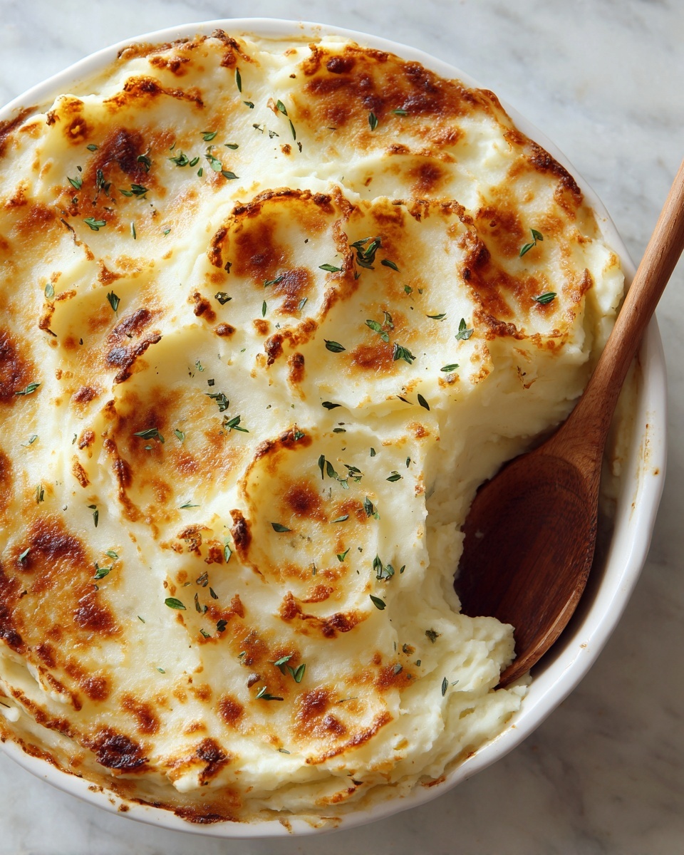 Smoked Gouda Mashed Potatoes Recipe - Recipe Image