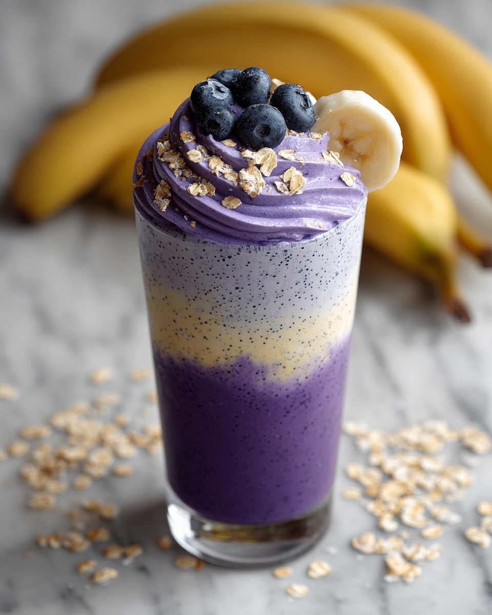 Banana Blueberry Smoothie Recipe - Recipe Image