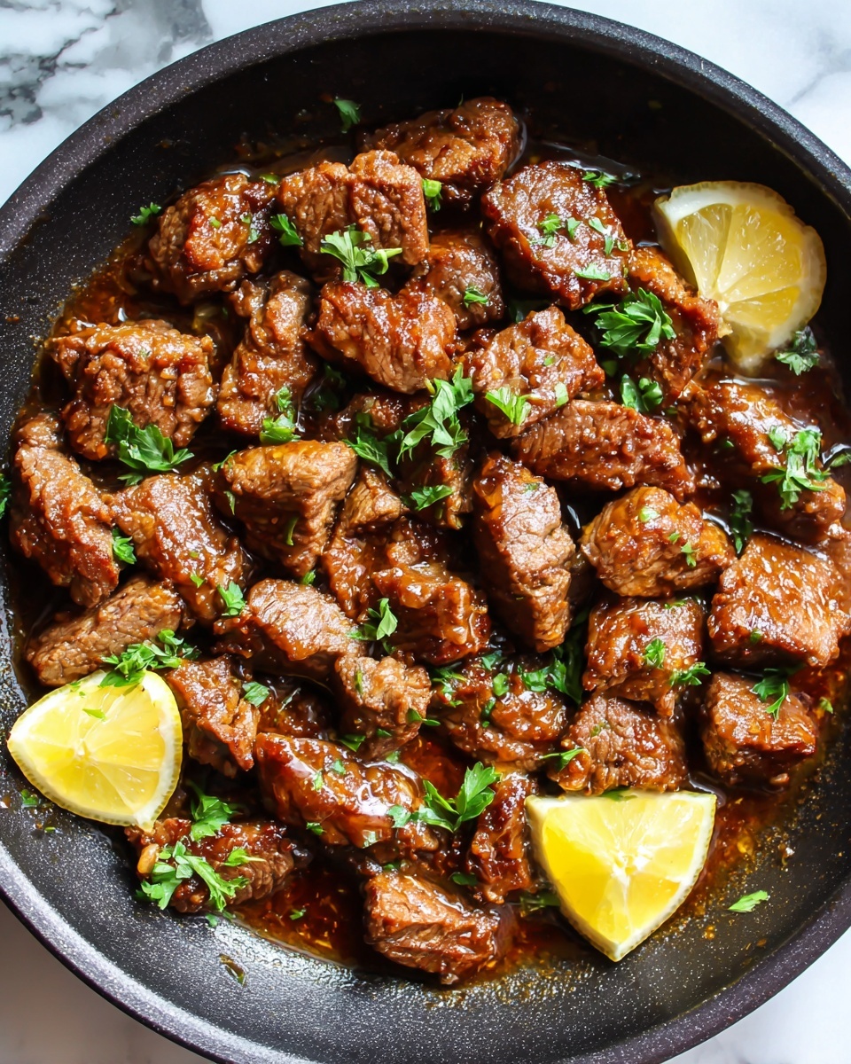 Pan-Seared Steak in Butter Sauce Recipe - Recipe Image