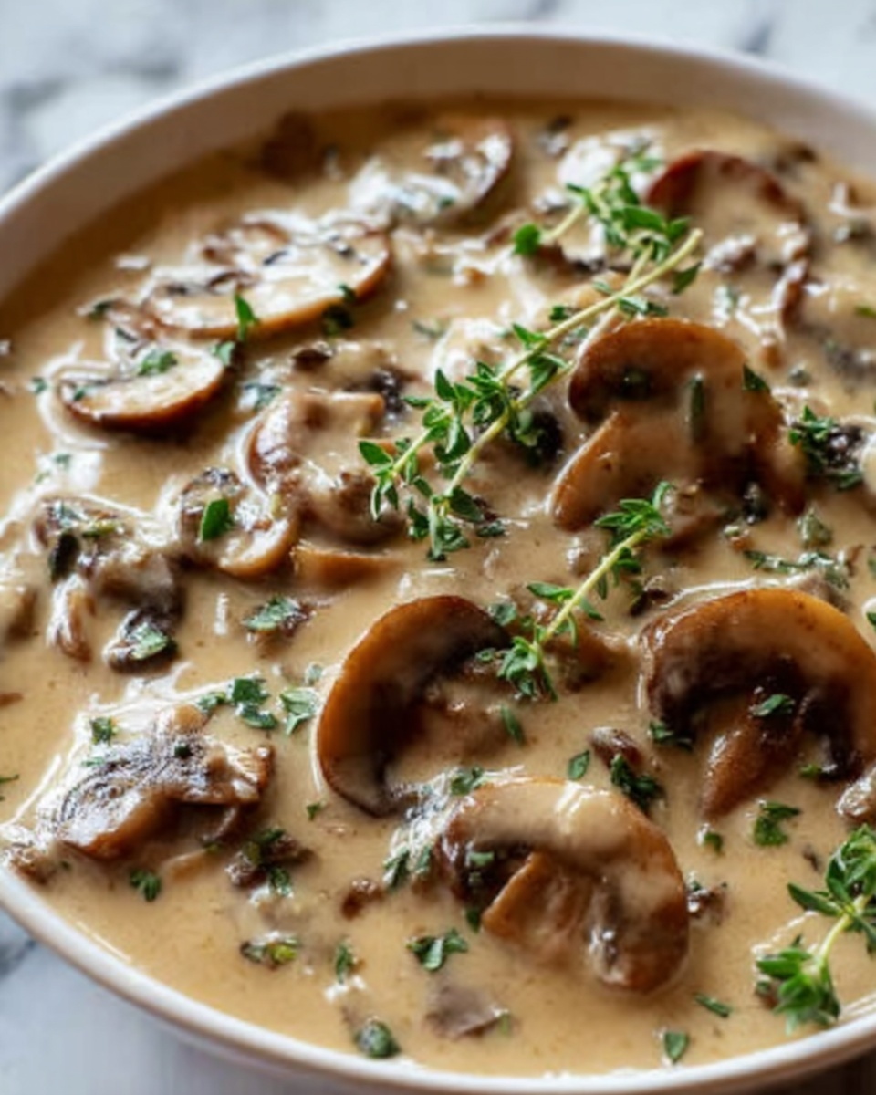 Creamy Mushroom Gravy: The Ultimate Comfort Topping Recipe - Recipe Image