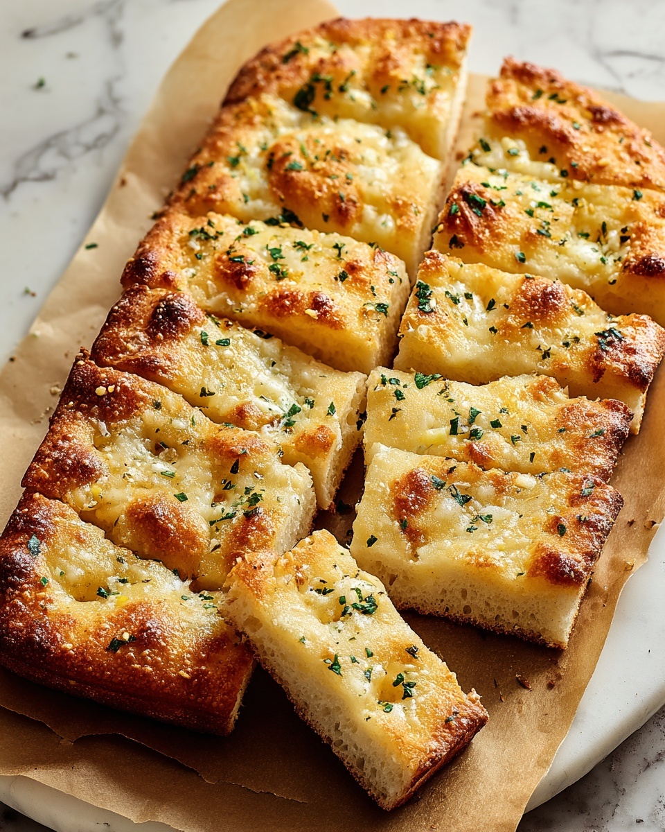 Homemade Garlic Bread Recipe - Recipe Image