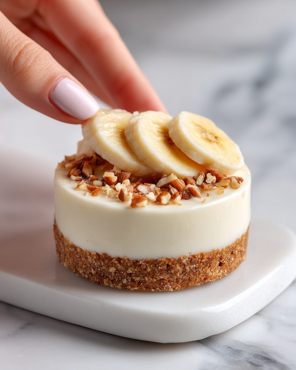 No-Bake Mini Banana Cream Pies Recipe - Recipe Image