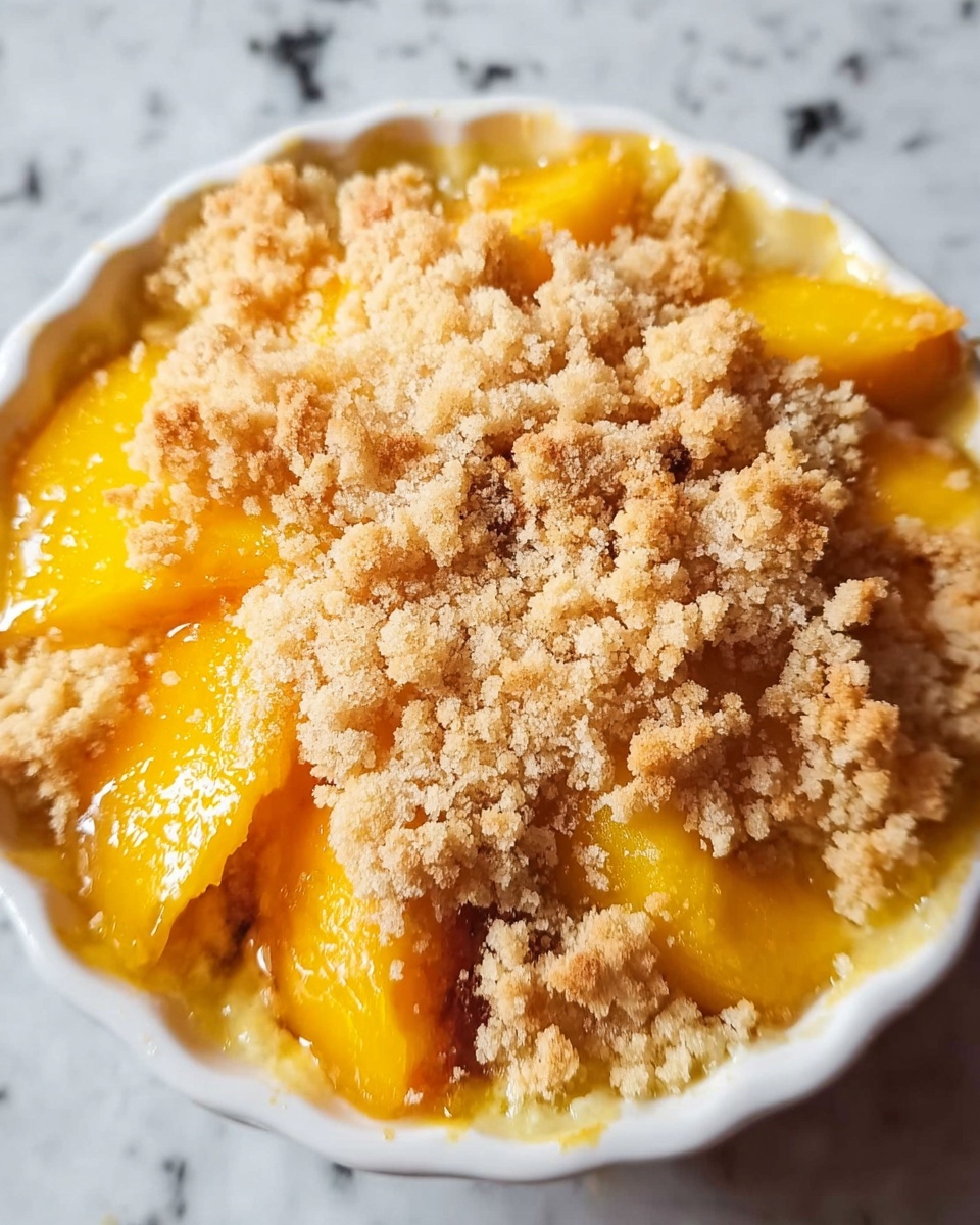 Classic Southern Peach Cobbler Recipe - Recipe Image