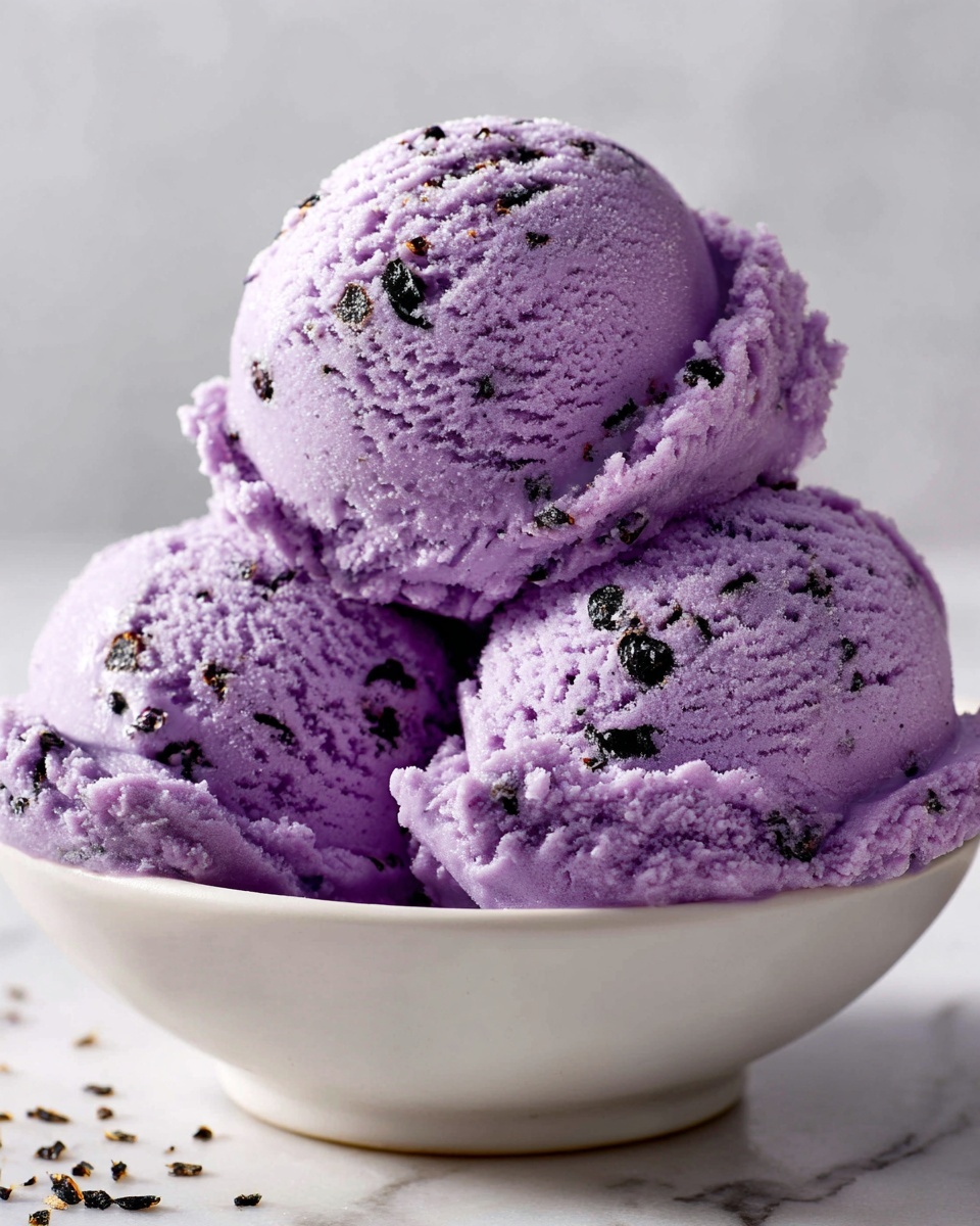 Blueberry Ice Cream Recipe - Recipe Image