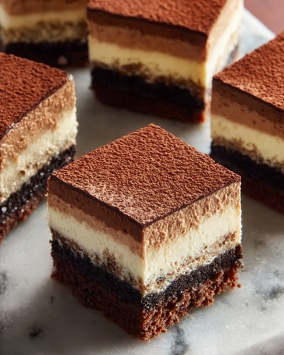 Tiramisu Brownies Recipe - Recipe Image