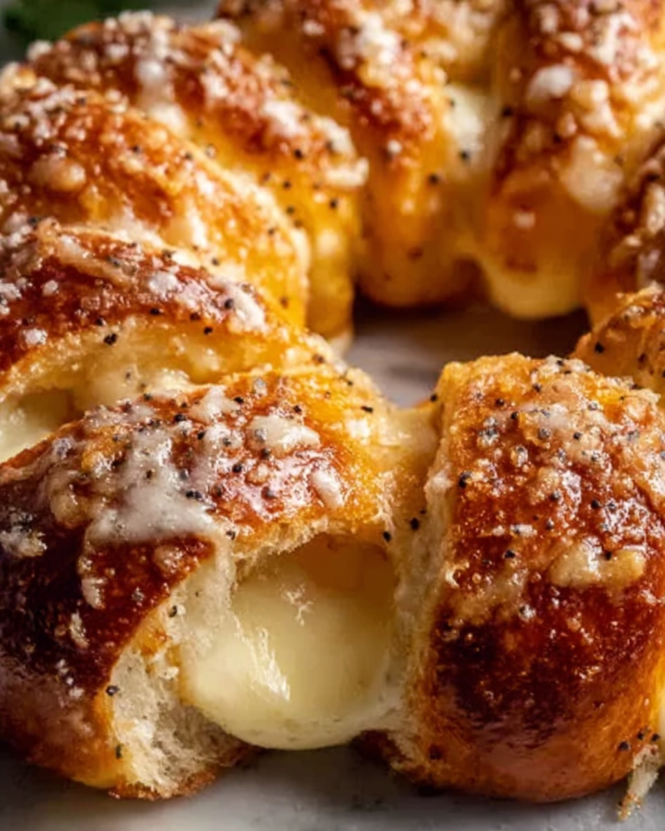 Cheese-Stuffed Soft Pretzels Recipe - Recipe Image