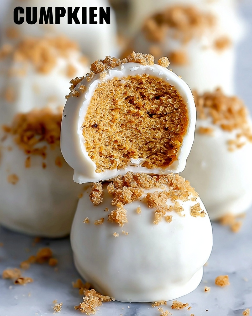 No-Bake Pumpkin Cheesecake Balls Recipe - Recipe Image
