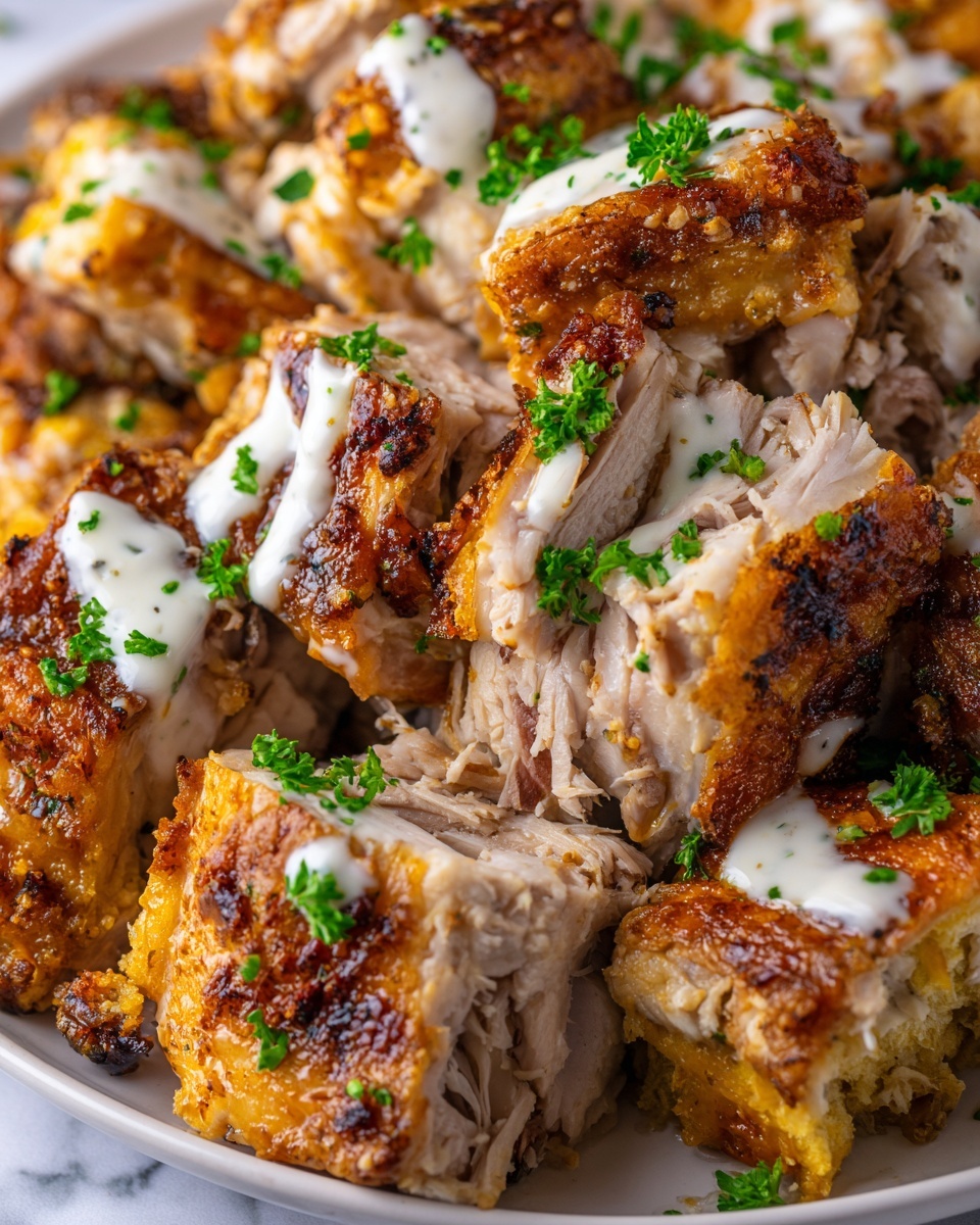 Chicken Shawarma with Yogurt Sauce Recipe - Recipe Image