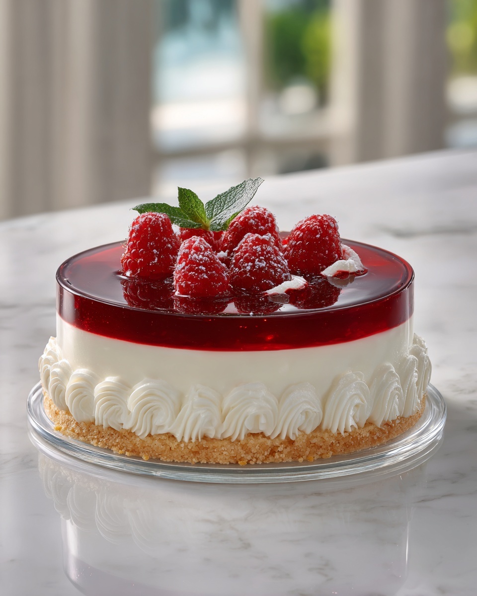 Raspberry Cream Pie Recipe - Recipe Image