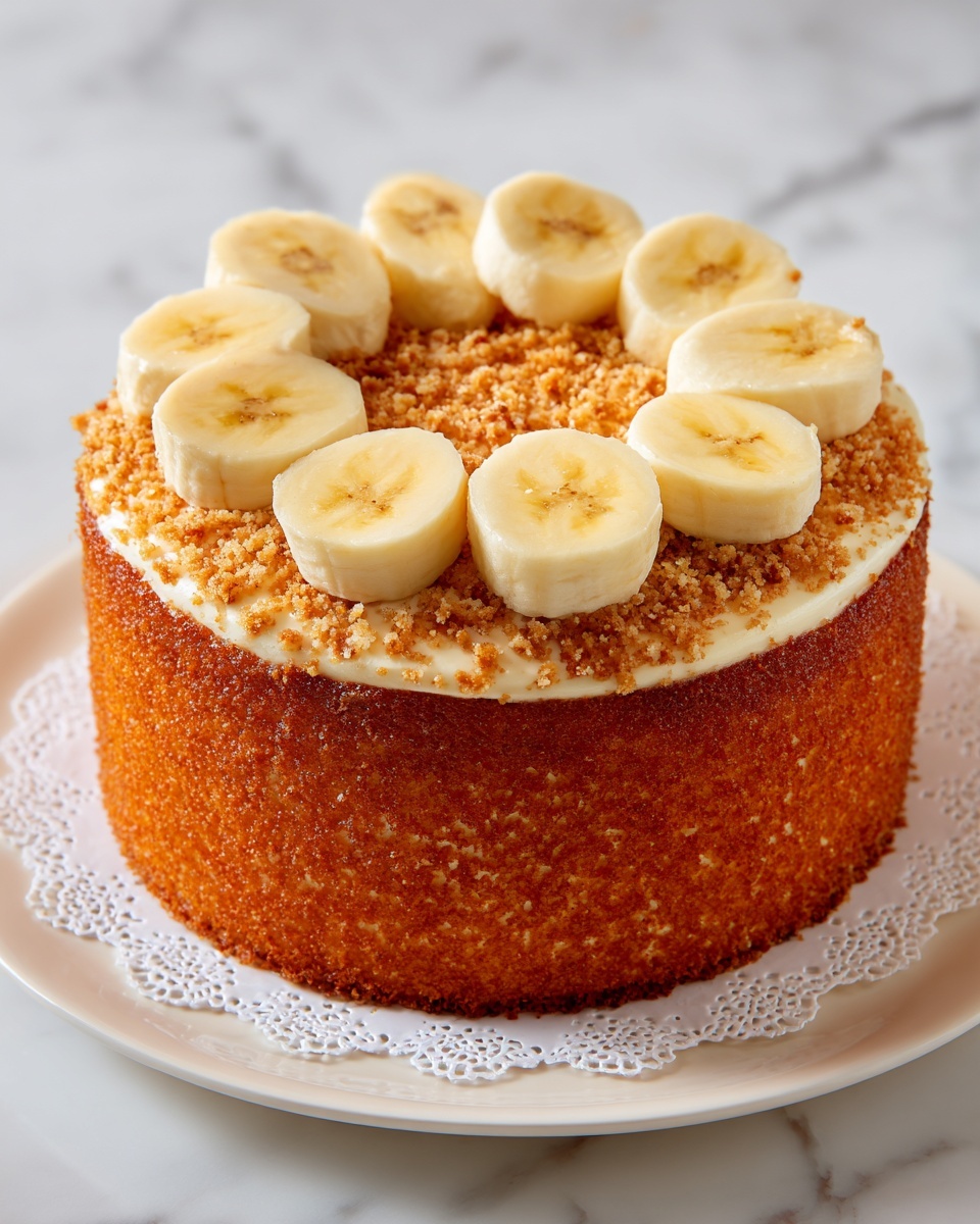 Classic Homemade Banana Cake Recipe - Recipe Image