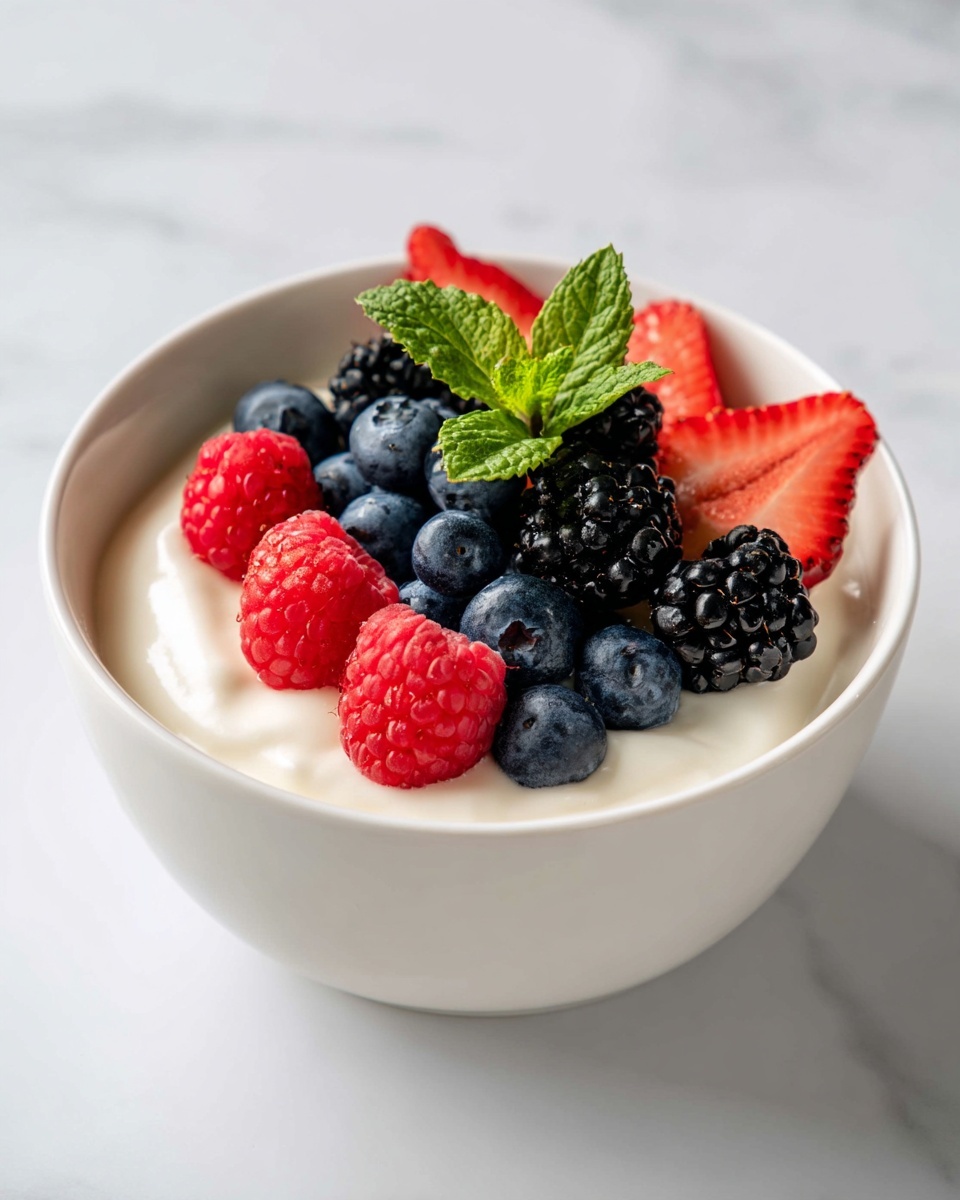 Summer Berry Salad with Feta and Lemon Poppy Seed Dressing Recipe - Recipe Image
