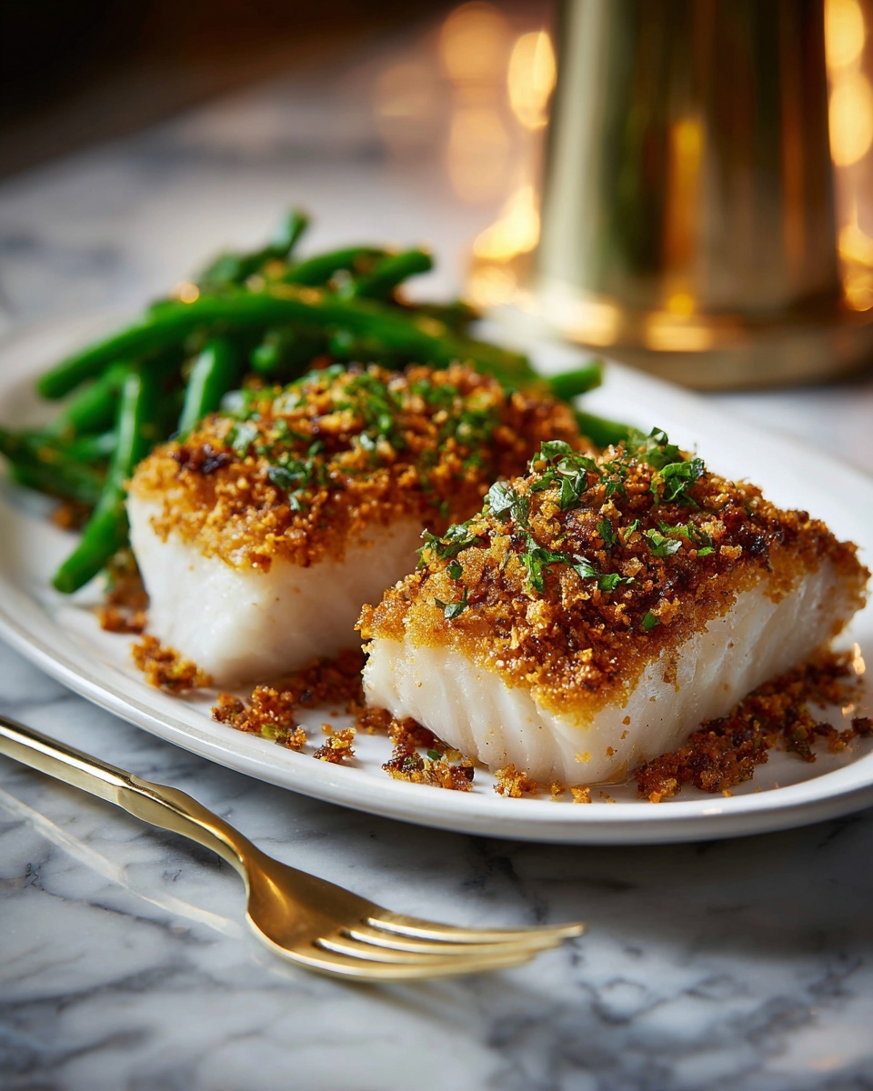 Baked Parmesan Crusted Cod Recipe - Recipe Image