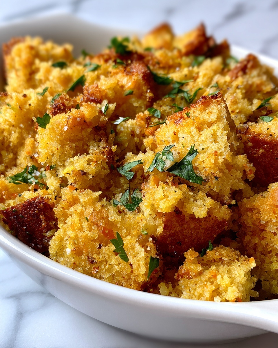 Southern Cornbread Dressing Recipe - Recipe Image