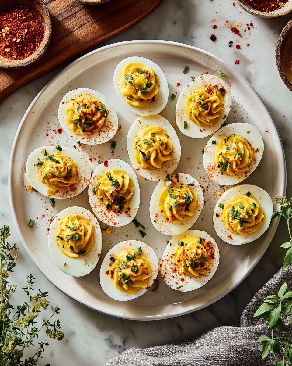Classic Deviled Eggs Recipe - Recipe Image