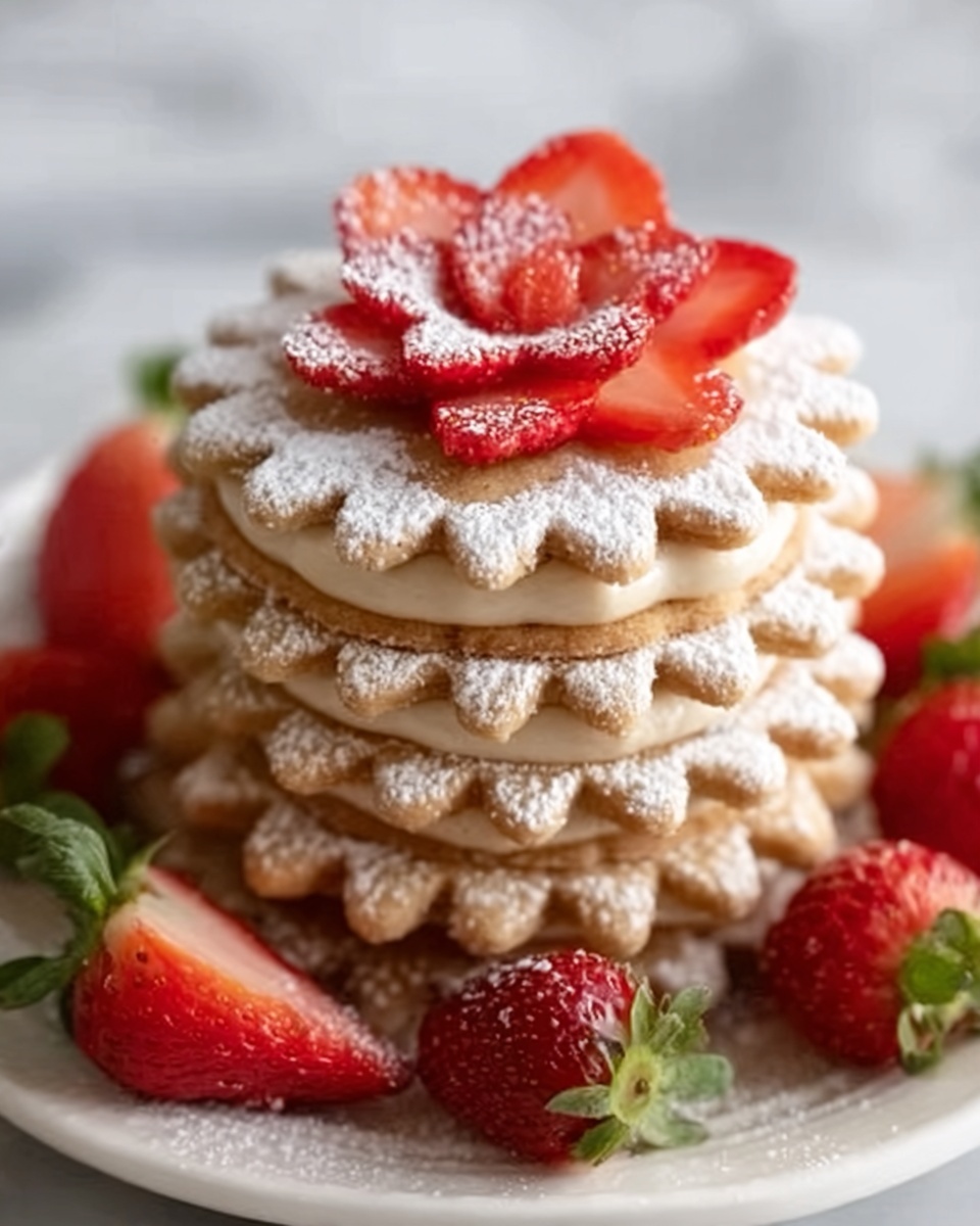 Strawberry Shortbread Cookies Recipe - Recipe Image