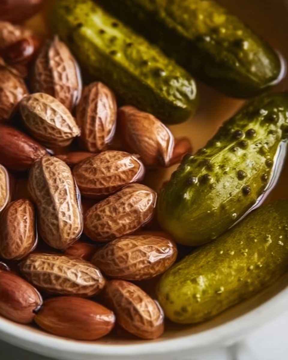 Dill Pickle Boiled Peanuts Recipe - Recipe Image