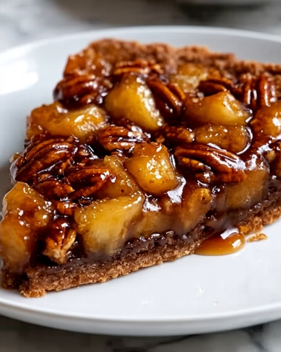 Swedish Apple Cake with Caramel Recipe - Recipe Image