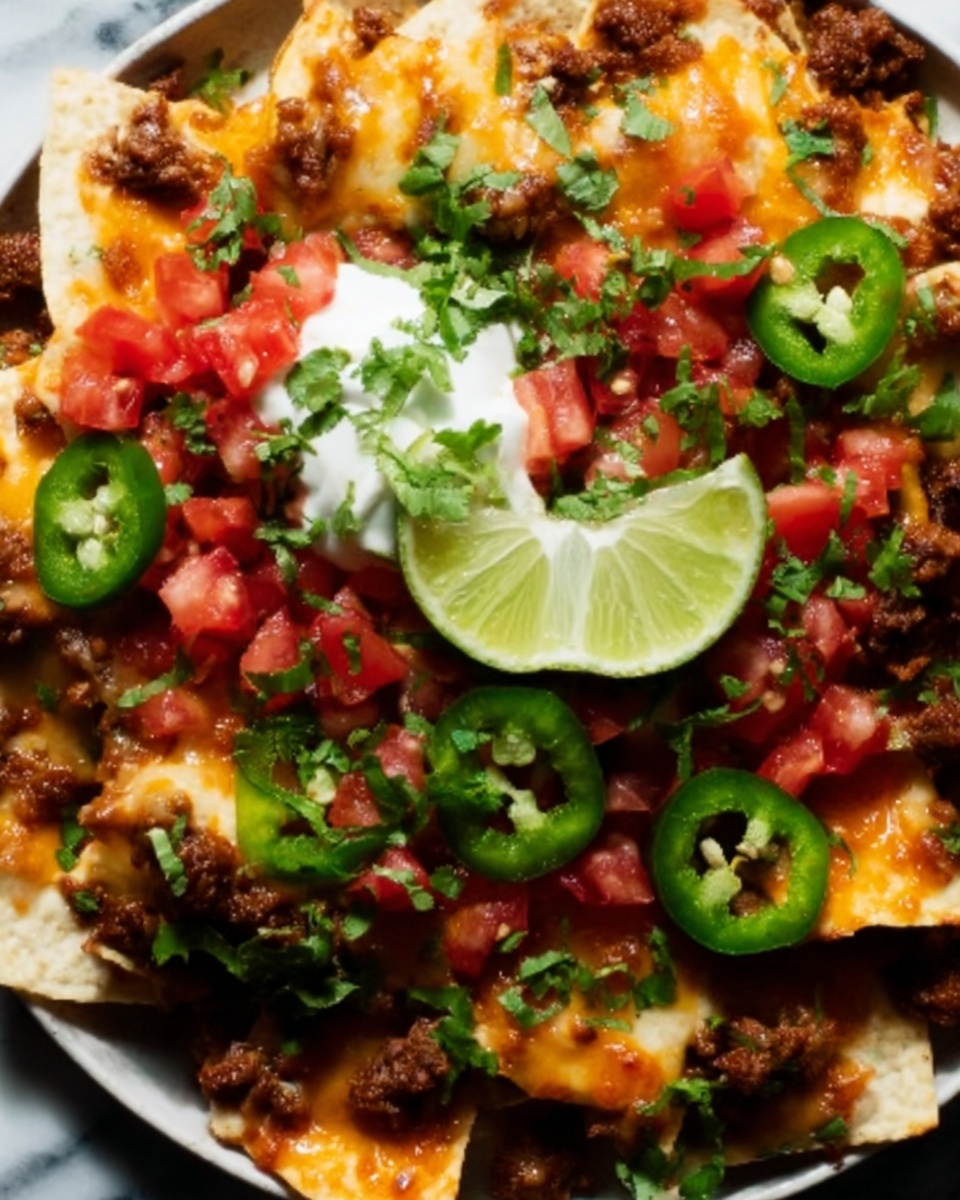 Skillet Beef Enchilada Pasta with Vegetables and Melted Cheese Recipe - Recipe Image