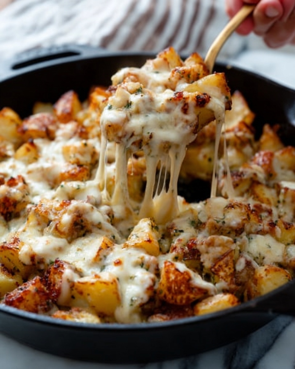 Garlic Parmesan Chicken & Potatoes Recipe - Recipe Image