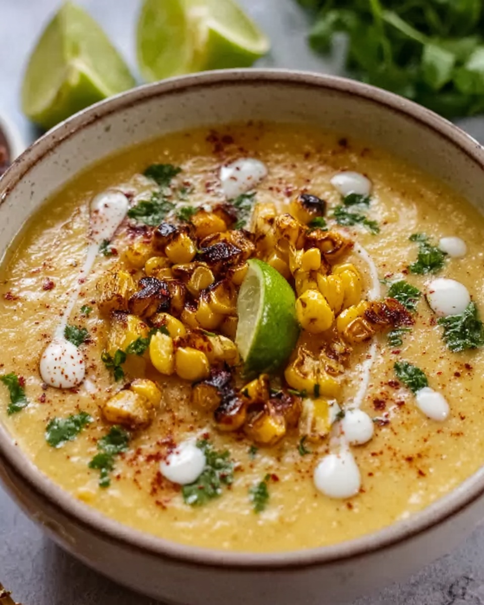 Mexican Street Corn Soup Recipe - Recipe Image