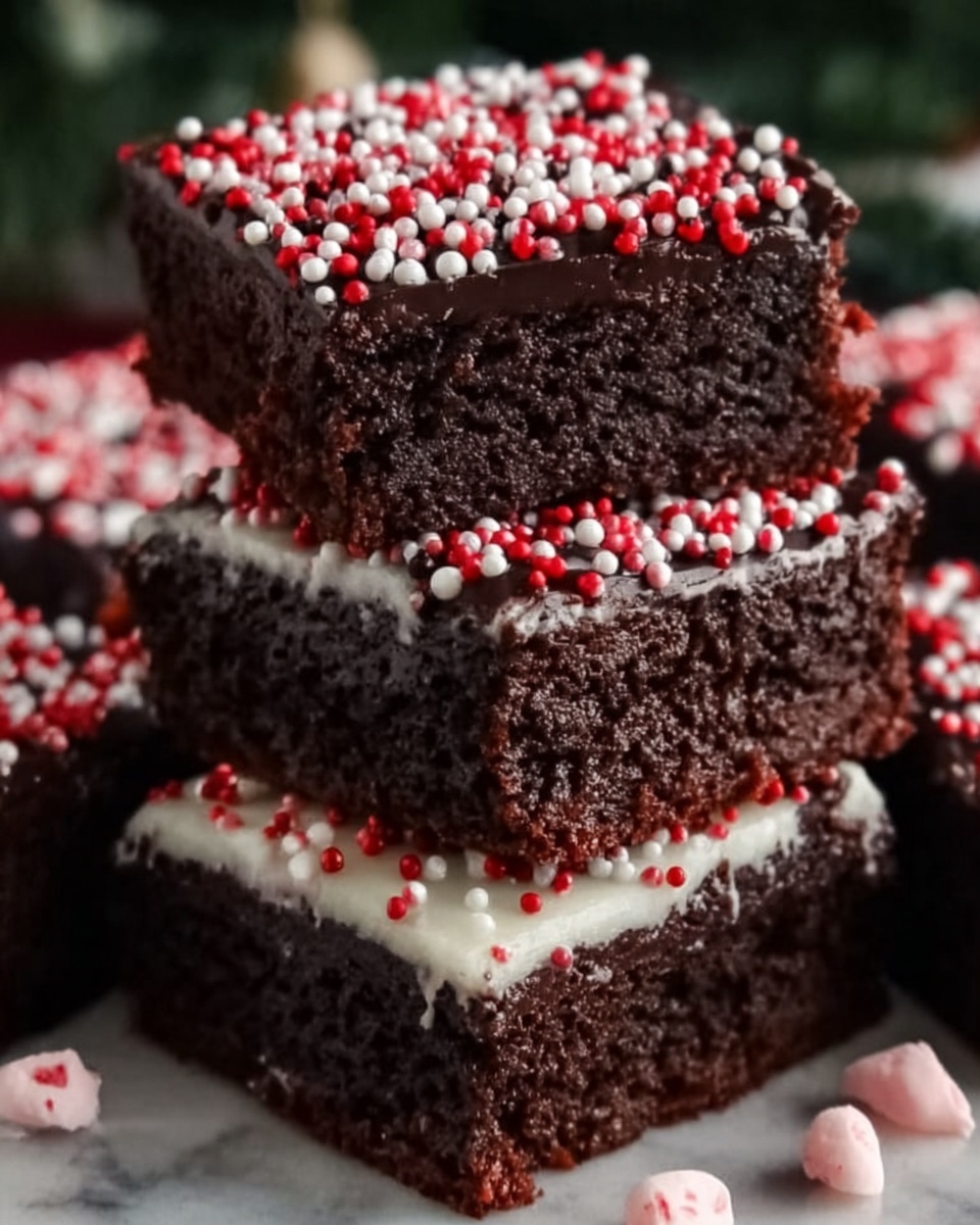 Christmas Brownie Recipe - Recipe Image