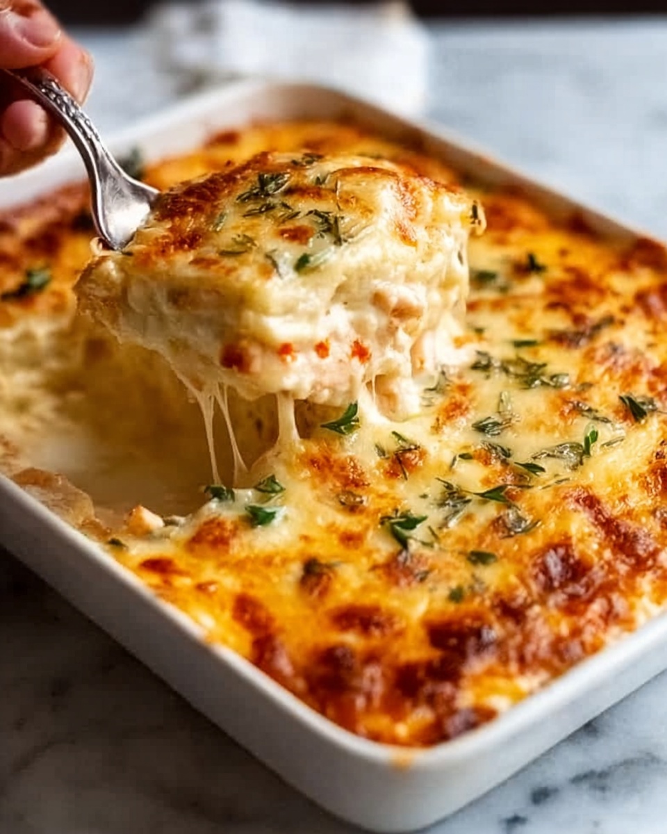 Seafood Lasagna with Creamy Cheese Recipe - Recipe Image