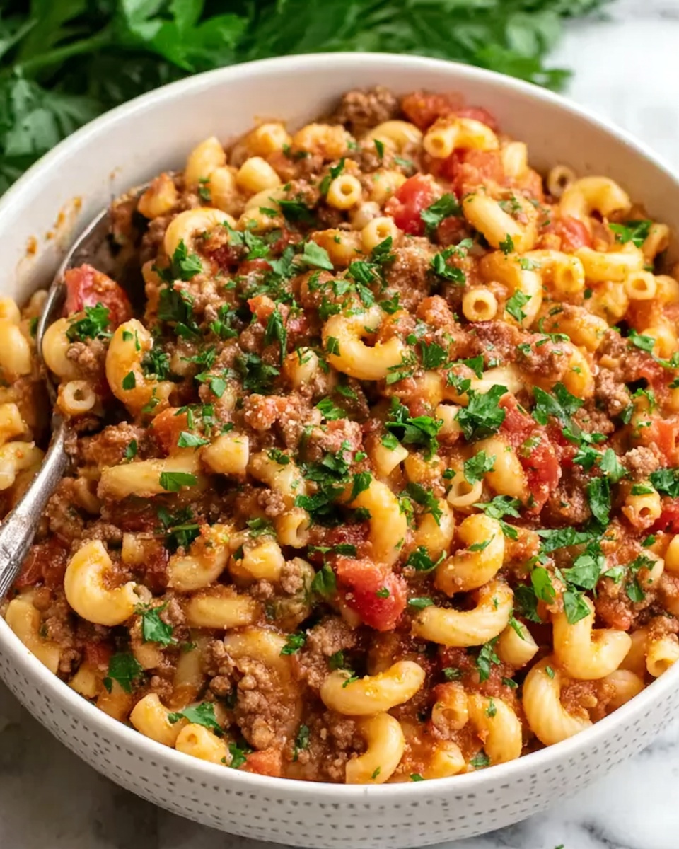 One Pot Goulash Recipe - Recipe Image