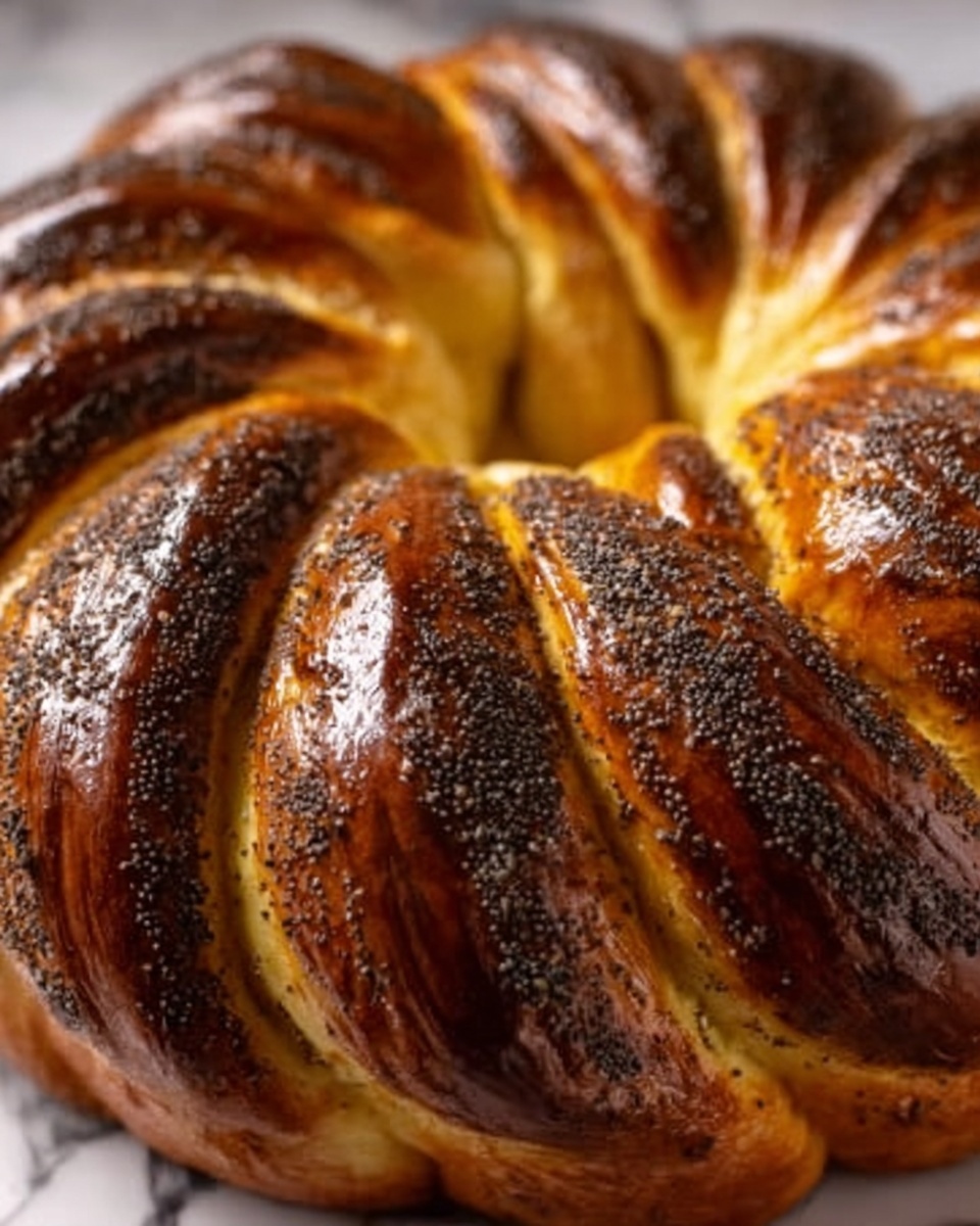 Swirled Chocolate Challah Bread Recipe - Recipe Image