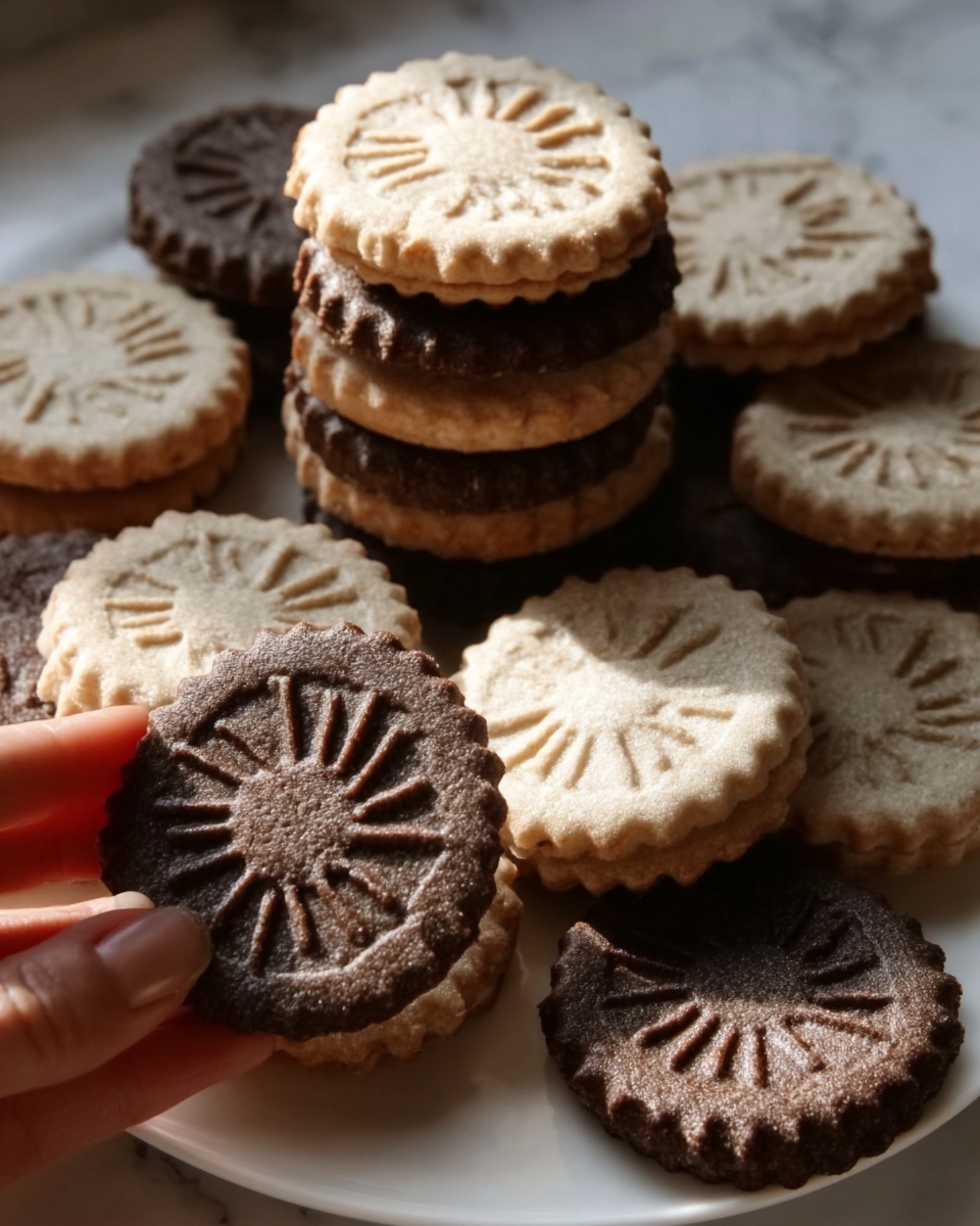 Espresso Shortbread Cookies Recipe - Recipe Image