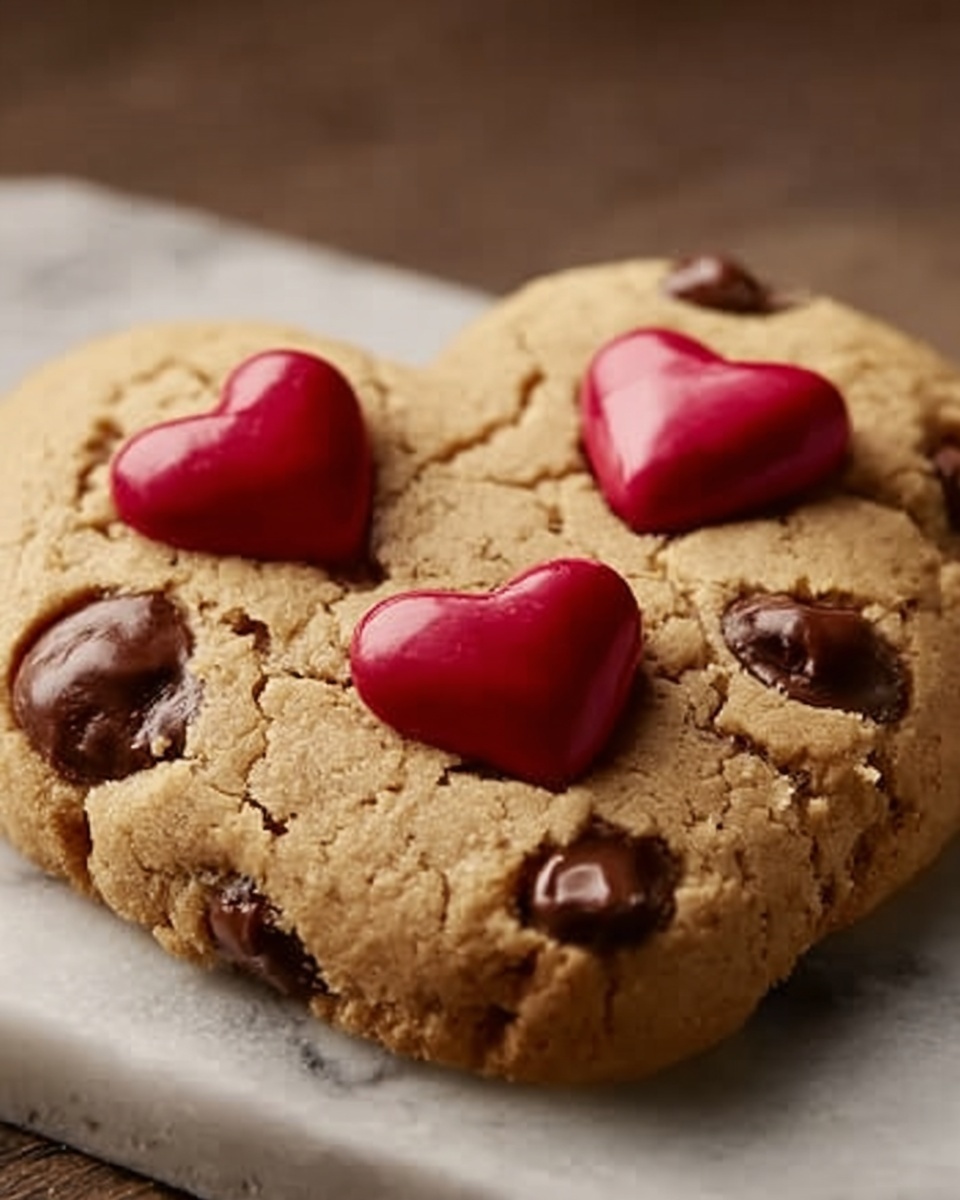 Chocolate Chip Cookie Dough Hearts Recipe - Recipe Image