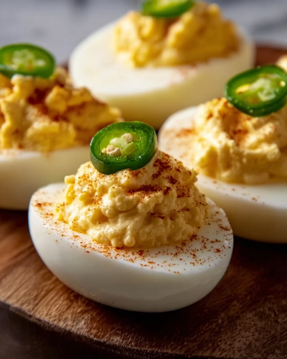 Jalapeño Popper Deviled Eggs Recipe - Recipe Image