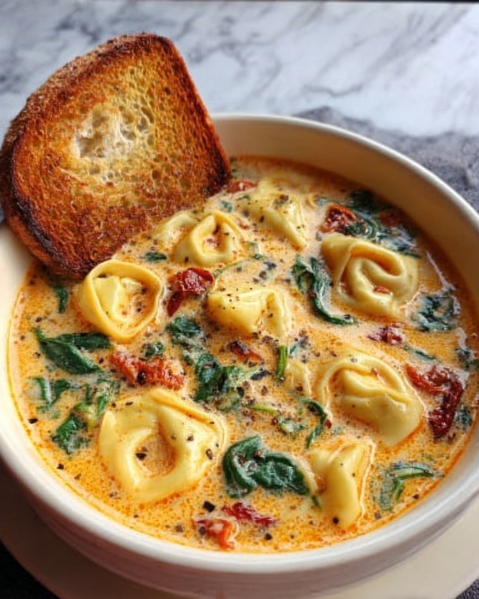 Creamy Tuscan Chicken Soup Recipe - Recipe Image