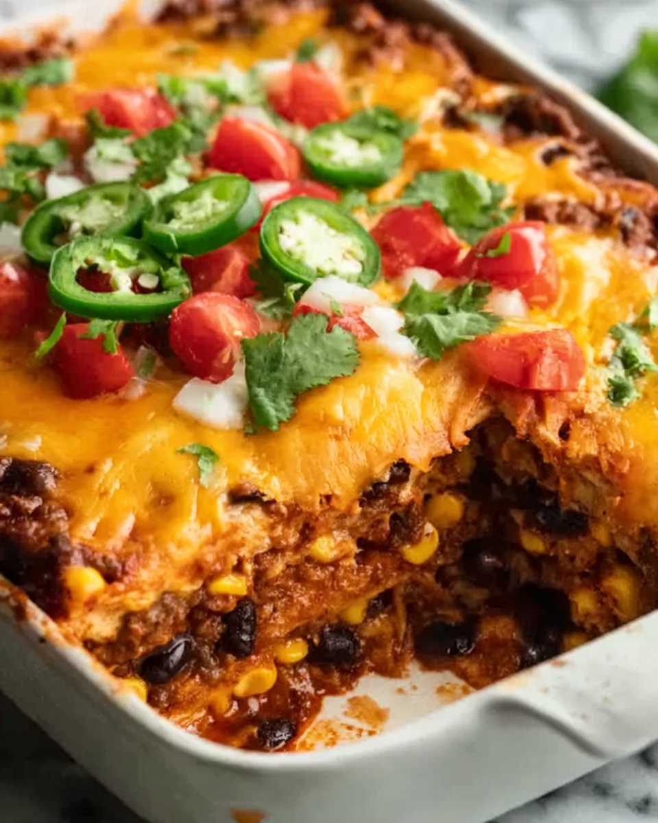 Beef Enchilada Casserole Recipe - Recipe Image