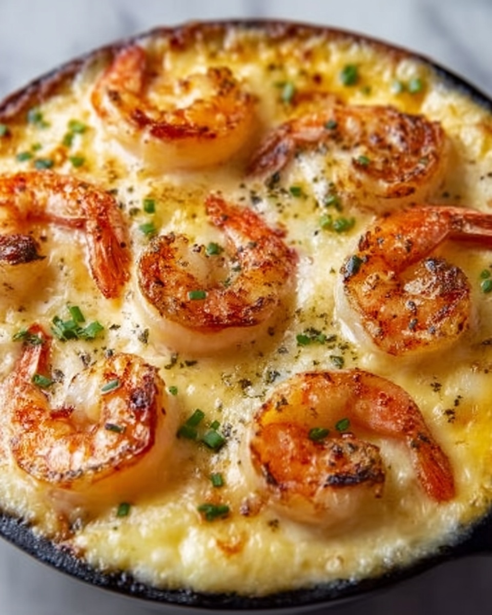 Garlic Shrimp Gratin Recipe - Recipe Image